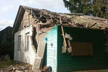 Siedlungen in Region Tschernihiw unter Beschuss, ein Mensch verletzt