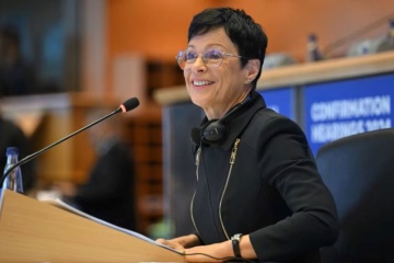 EU Enlargement Commissioner Kos arrives in Ukraine