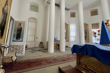 Russians hit UOC-MP cathedral in Kherson
