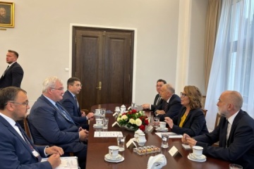 Sybiha spotkał się w Warszawie z Marszałkiem Senatu Polski

