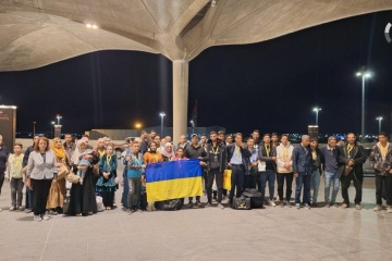 ウクライナ政府、ガザから４８人の自国民と９人のパレスチナ国民を避難させる