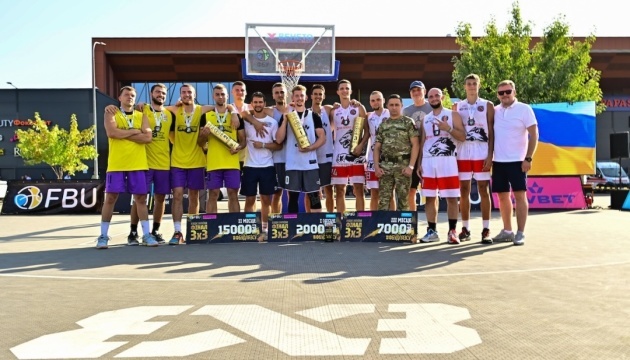 Slam City - переможець фінального етапу Кубка України з баскетболу 3х3