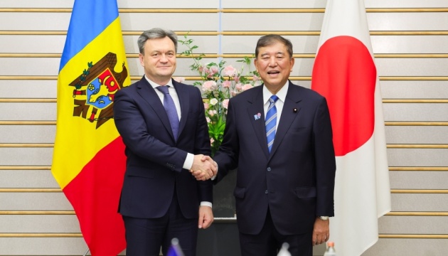 石破日本首相、レチェアン・モルドバ首相と会談　「民主的選挙が重要」