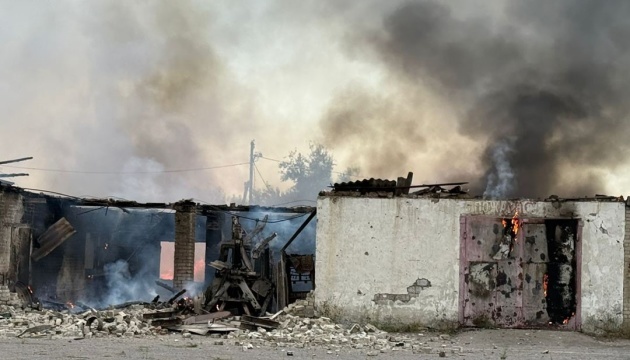 Russen töten einen und verletzen sieben Zivilisten in Region Donezk