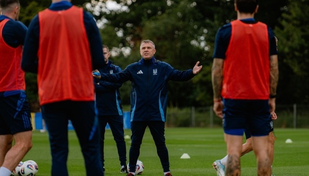 Футболісти збірної України провели тренування перед стартом відбору ЧС-2026