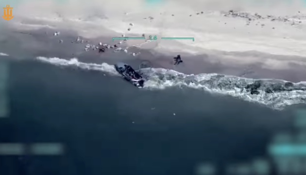 ウクライナ海軍、ロシア軍の高速艇と兵力７名を殲滅