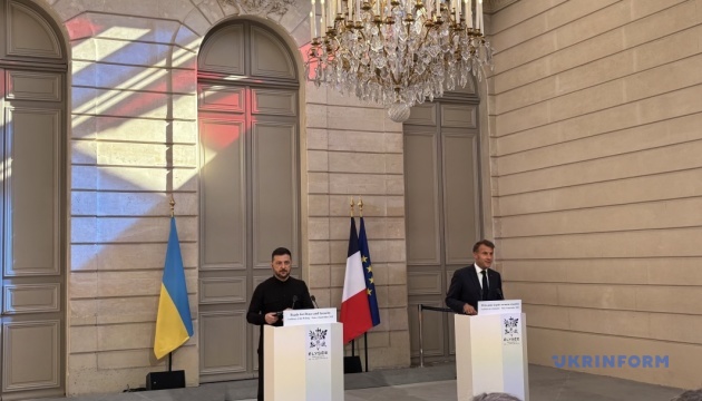 ウクライナのための安全の保証は停戦後に発効する＝マクロン仏大統領