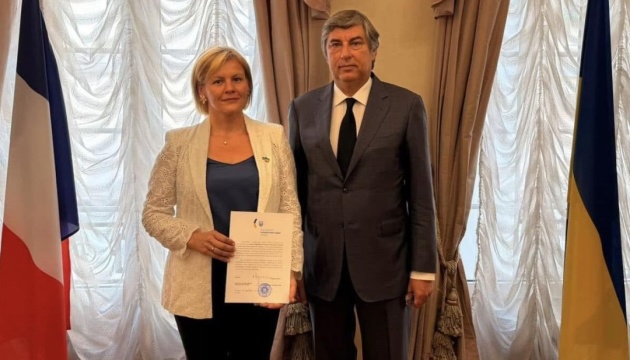 Представниця української діаспори стала почесним консулом України в Ніцці