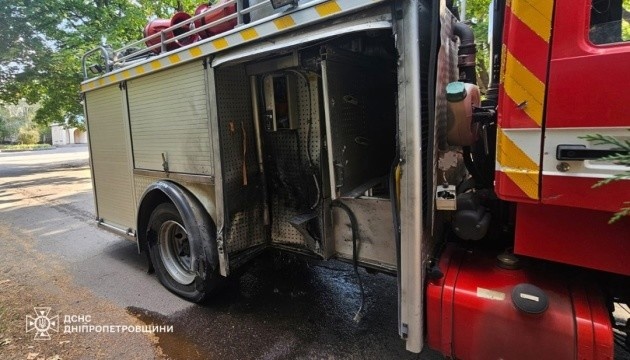 In Kryvyi Rih district, Russians attack rescuers extinguishing fire