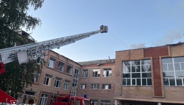 У Краматорську росіяни атакували дронами рятувальників