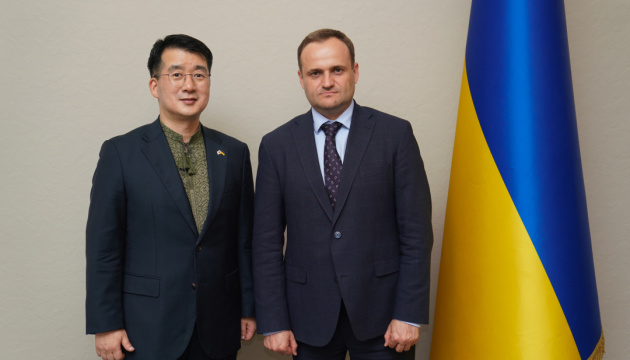Україна та Південна Корея поглиблять співпрацю у сфері відбудови та розвитку інфраструктури