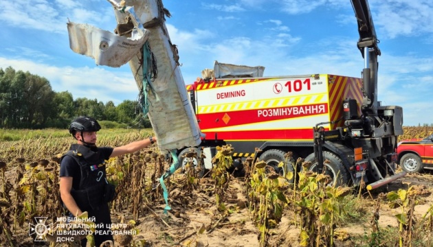 На Київщині знешкодили залишки російської ракети Х-69 з бойовою частиною