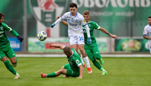 УПЛ. «Оболонь» та «Динамо» забили чотири м'ячі у столичному дербі