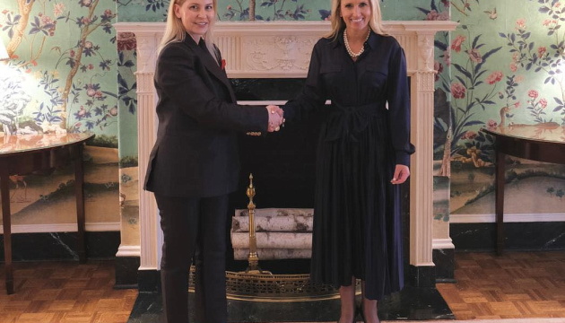 Stefanishyna presents copies of credentials, officially begins mission as Ukraine's ambassador to US