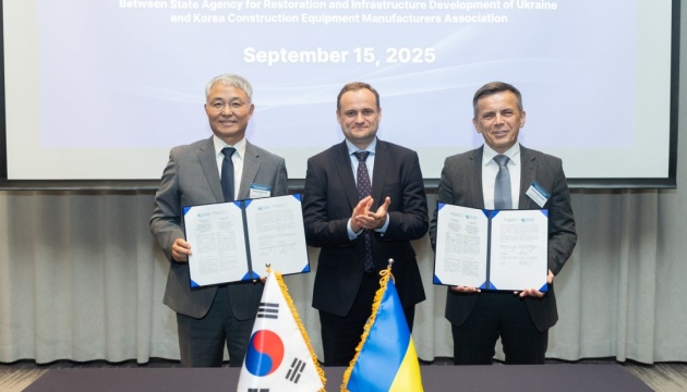 South Korean companies to join Ukraine’s reconstruction – memorandum signed in Seoul