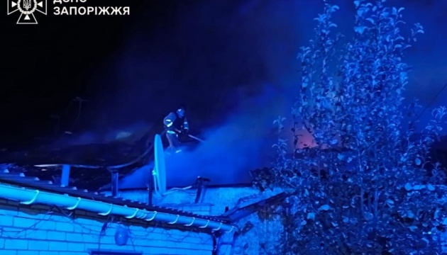 In Region Saporischschja 16 Ortschaften beschossen