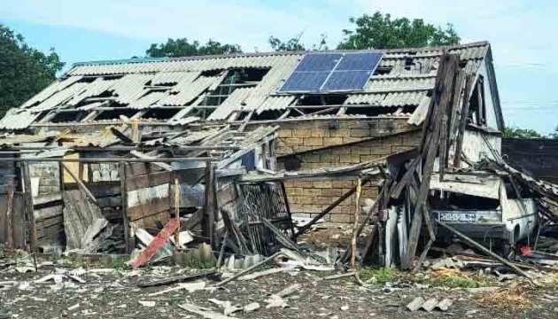 In Region Saporischschja 15 Ortschaften beschossen