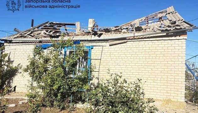 In Region Saporischschja 14 Ortschaften beschossen