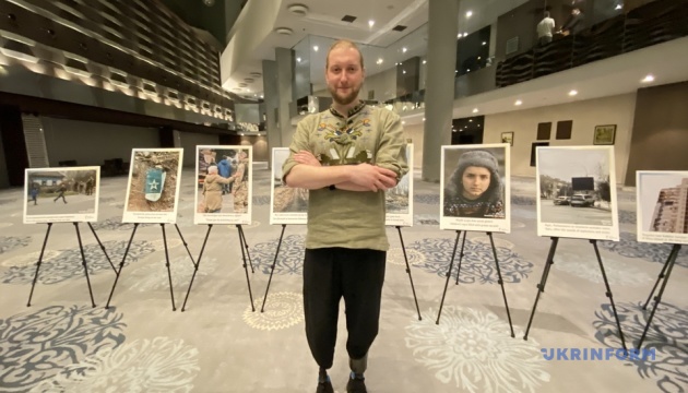 Une exposition du photographe et bénévole ukrainien a eu lieu en Turquie