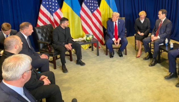 In New York begann Treffen zwischen Selenskyj und Trump