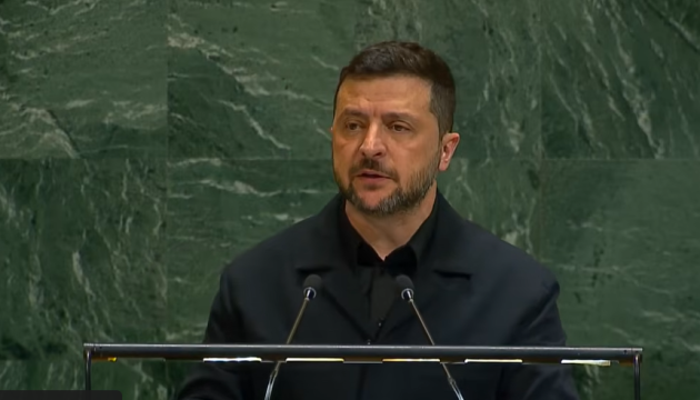 Zelensky pronuncia un discurso en la Asamblea General de la ONU
