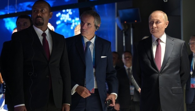 Ukraine condemns Grossi's meeting with Putin as propaganda