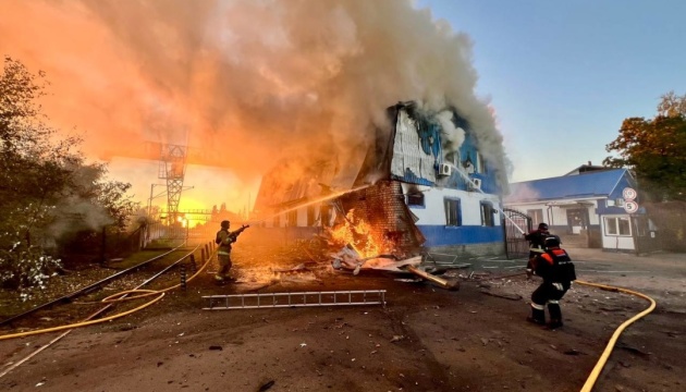 Der Feind attackiert Energieanlagen in Region Tschernihiw, ein Verletzter