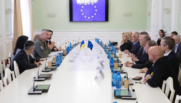 Vitali Klitschko discute de la reconstruction avec une délégation des comités parlementaires européens