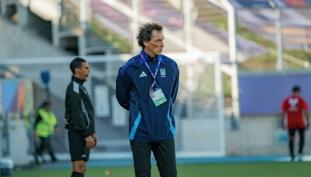 Тренер україських футболістів-юнаків: Щасливий, що розпочали з перемоги