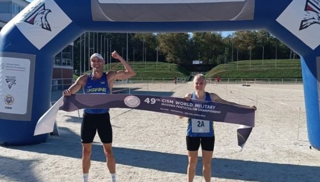 Українські п'ятиборці здобули третє «золото» на ЧС-2025 серед військовослужбовців