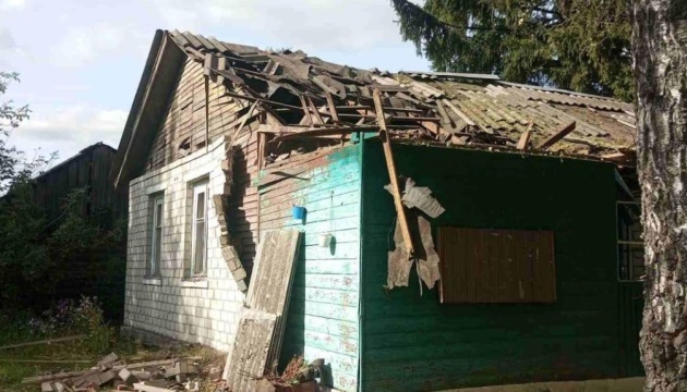 Siedlungen in Region Tschernihiw unter Beschuss, ein Mensch verletzt