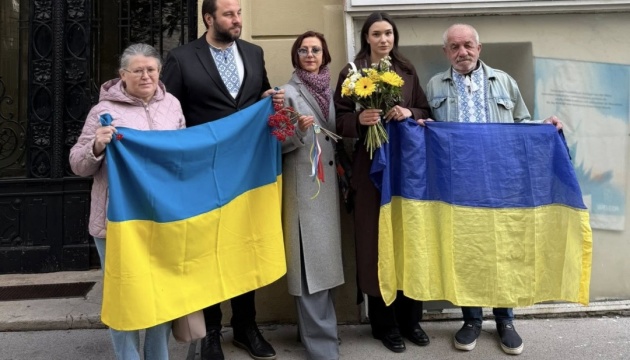 У Відні українці вшанували пам’ять Михайла Грушевського