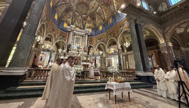 Українська церковна громада в Помпеях відзначила 25-річчя