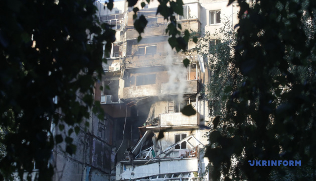 Woman injured in Russian attack on Kyiv on September 7 dies in hospital