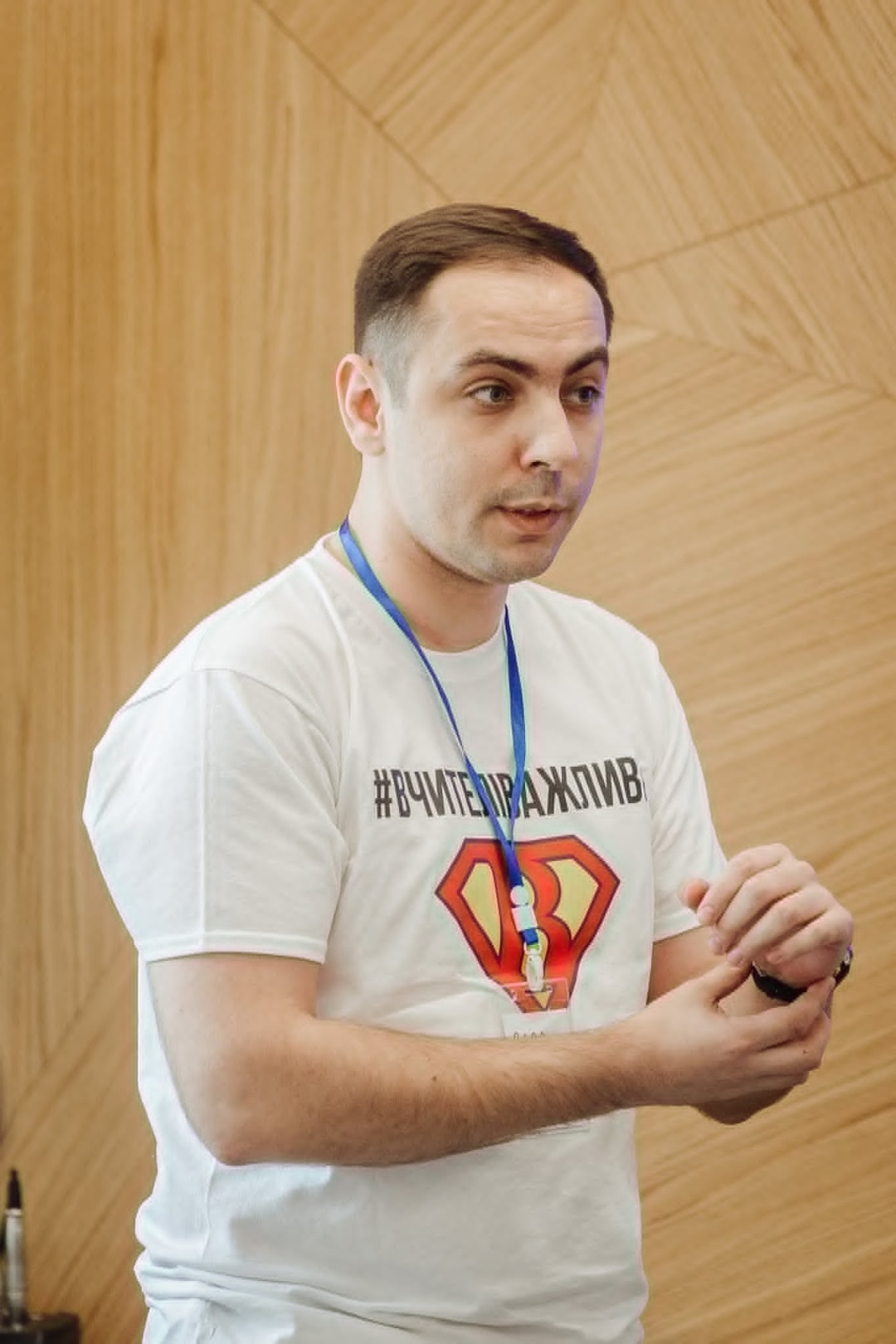 Владислав Кронгауз. Фото: Євген Гертнер / Суспільне Харків.