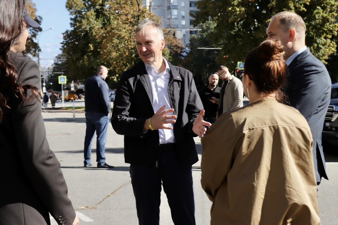 Посол Латвії в Україні Андрейс Пілдеговічс Фото: В'ячеслав Чаус / Фейсбук