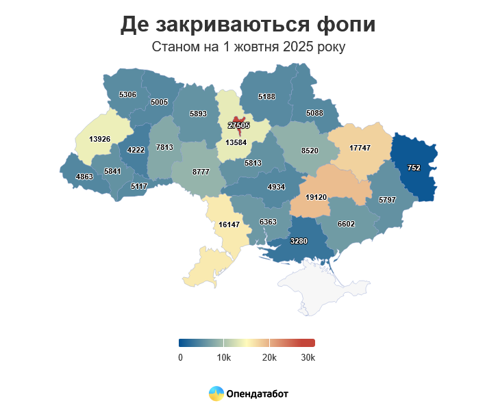 Шість із кожних 10 нових ФОПів цьогоріч відкрили жінки - Опендатабот