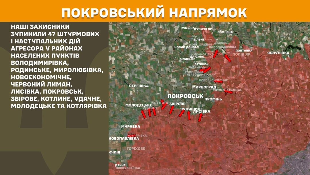 На фронті за добу сталися 223 зіткнення, найбільше атак - на Покровському напрямку