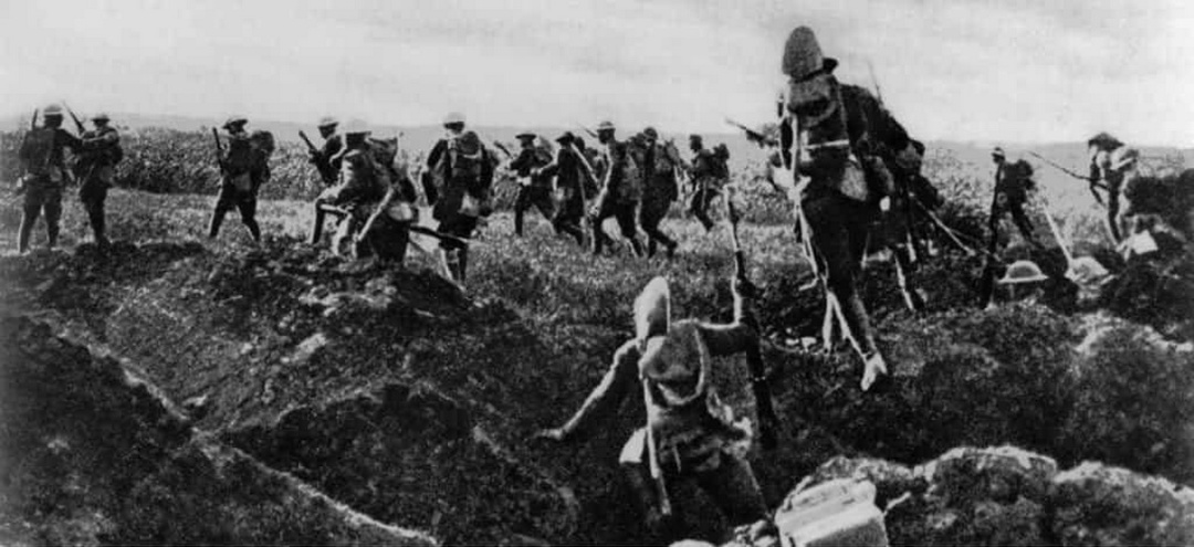 Атака американських військ біля Кантіньї, 28 травня 1918 р. – перший повноцінний бій американців. Фото wikipedia