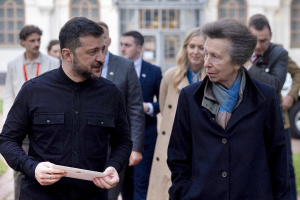 Princess Anne makes unannounced visit to Ukraine