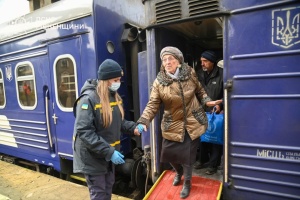 На Рівненщину прибув 34-й евакуаційний поїзд із Донеччини