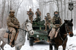 Russian propaganda invents 'cavalry units' in Ukrainian Armed Forces
