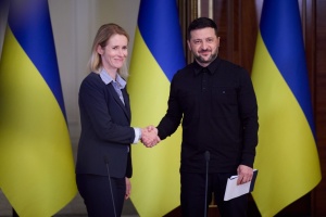 Zełenski spotkał się z Kallas: kluczowe tematy: energetyka, sankcje, zamrożone rosyjskie aktywa