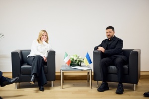 Зеленський у Римі - заплановані зустріч із Мелоні та авдієнція у  Папи Римського