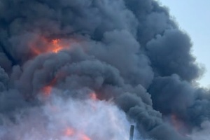 Kombinierter Drohnen- und Raketen Angriff auf Ukraine