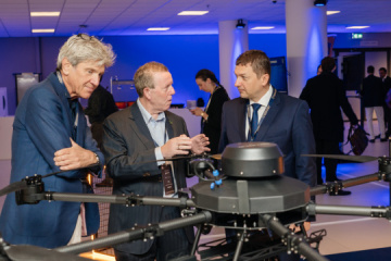 Ukraine showcases its new battlefield tested technologies at EDIF event in the Hague