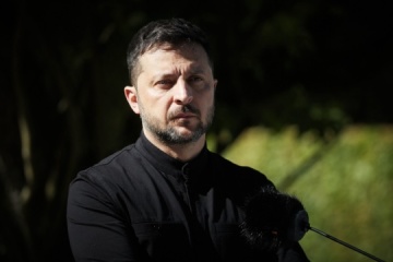 El presidente Zelensky participa en las solemnidades con motivo del Día de los Defensores y las Defensoras 