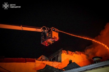 Масована атака по Одесі ударними безпілотниками