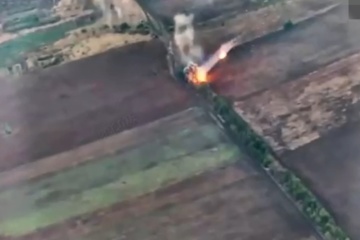 Grenzsoldaten machen russisches Flammenwerfersystem „Solnzepjok“ Richtung Pokrowsk unschädlich