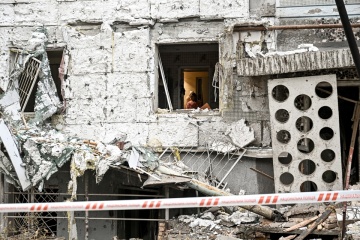 À Zaporijjia, un immeuble sur quatre a été endommagé par les attaques russes